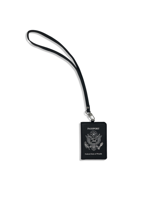 Passport Cardholder Black